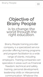 Mobile Screenshot of brainy-people.com